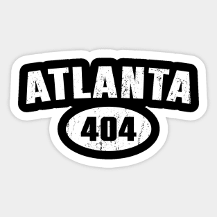 Atlanta 404 Sticker